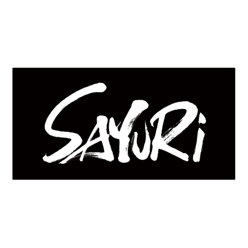 SAYURi 墨書 ロゴ ステッカー